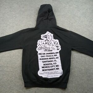 Dua Lipa Hoodie Mens Small Black Future Nostalgia Pullover‎ Merch Traffic
